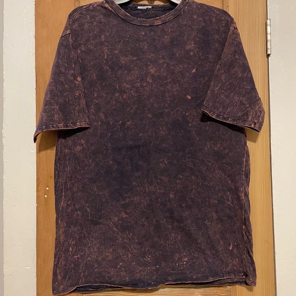 Fashion Nova Acid Wash Oversized Shirt